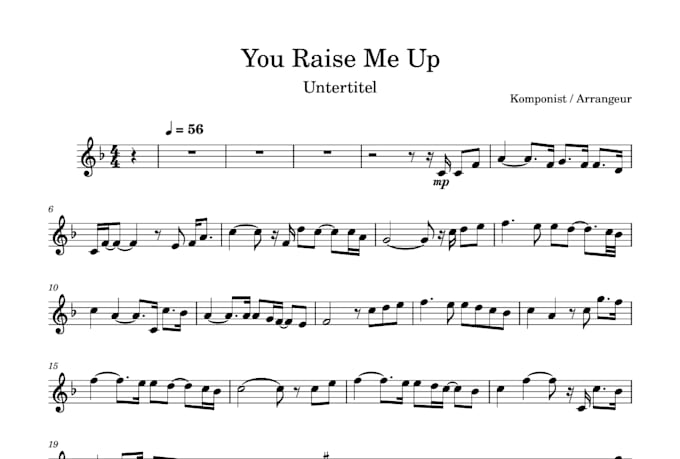 transcribe your music for instruments